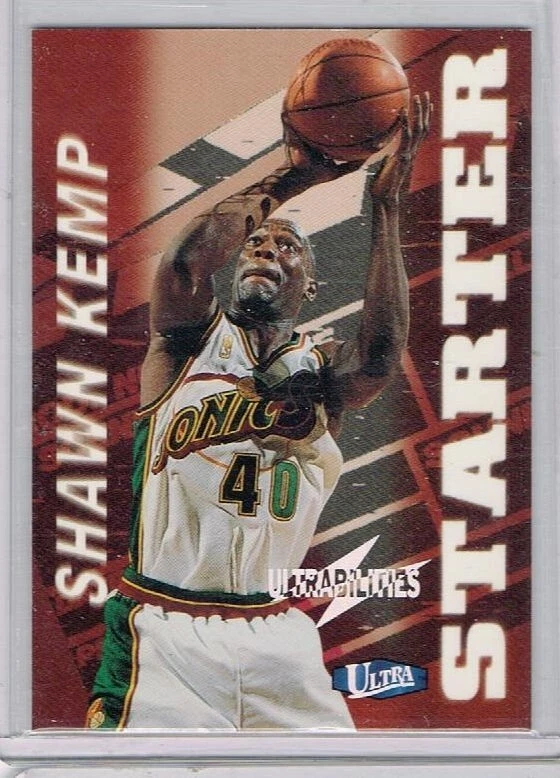 1997-98 Ultra Ultrabilities #17 Shawn Kemp Seattle Supersonics  NM/MT  4366* - Image 1 of 1