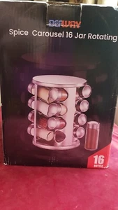 Spice Carousel Round 16 Jars New only opened for photos - Picture 1 of 4
