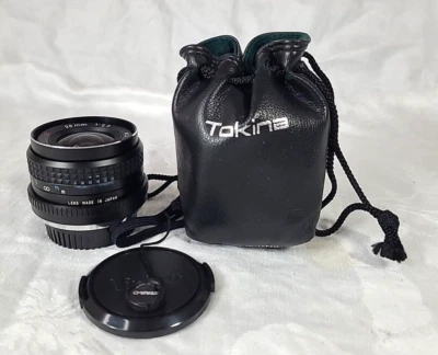 Объектив Tokina 28 мм f2.8 с ручной фокусировкой MD Minolta RMC II с широким фиксированным фокусным расстоянием #8238069 - Изображение 1 из 4