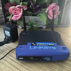 Linksys WRT54G Wireless G WiFi Router Modem 54 Mbps Broadband 2.4 GHz 4 Ports - Picture 1 of 5
