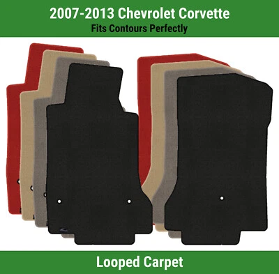Alfombrillas de la primera fila Lloyd Classic Loop para Chevrolet Corvette 2007-2013  Foto 1 de 4