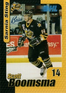 2005/06 Sarnia Sting - SCOTT BOOMSMA