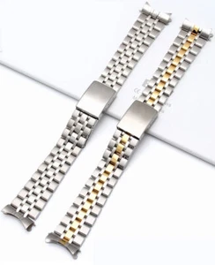 13/17/19/20 mm für Tudor Princes Datum Armband Edelstahl Uhrenband Armband - Bild 1 von 10