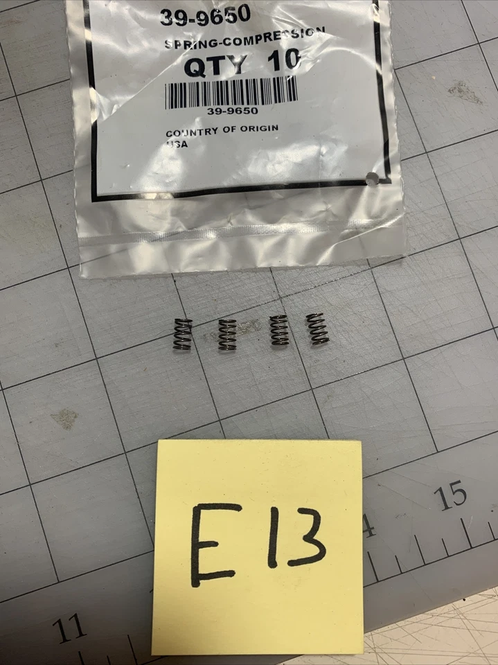 4x Toro Pt # 39-9650 - Compression Spring - Image 1 of 1