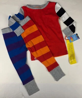 Lego X Collection Target Mix It Up Pijama a Rayas Niños Niñas Nuevo con Etiquetas Foto 1 de 3