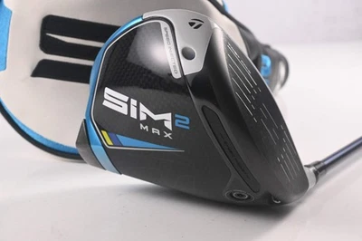 Taylormade SIM2 Max Driver / 12 Degree / Regular Flex Ventus Blue 5 Shaft - Image 1 of 4