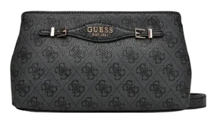 GUESS HWSG96 52120 KATYA CROSSBODY TOP ZIP TRACOLLA BORSA DONNA CERNIERA COAL - Picture 1 of 1