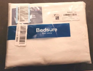 Bedsure White Duvet Cover Oversized Queen Size (98"x98") & 2 Pillow Shams - Picture 1 of 5