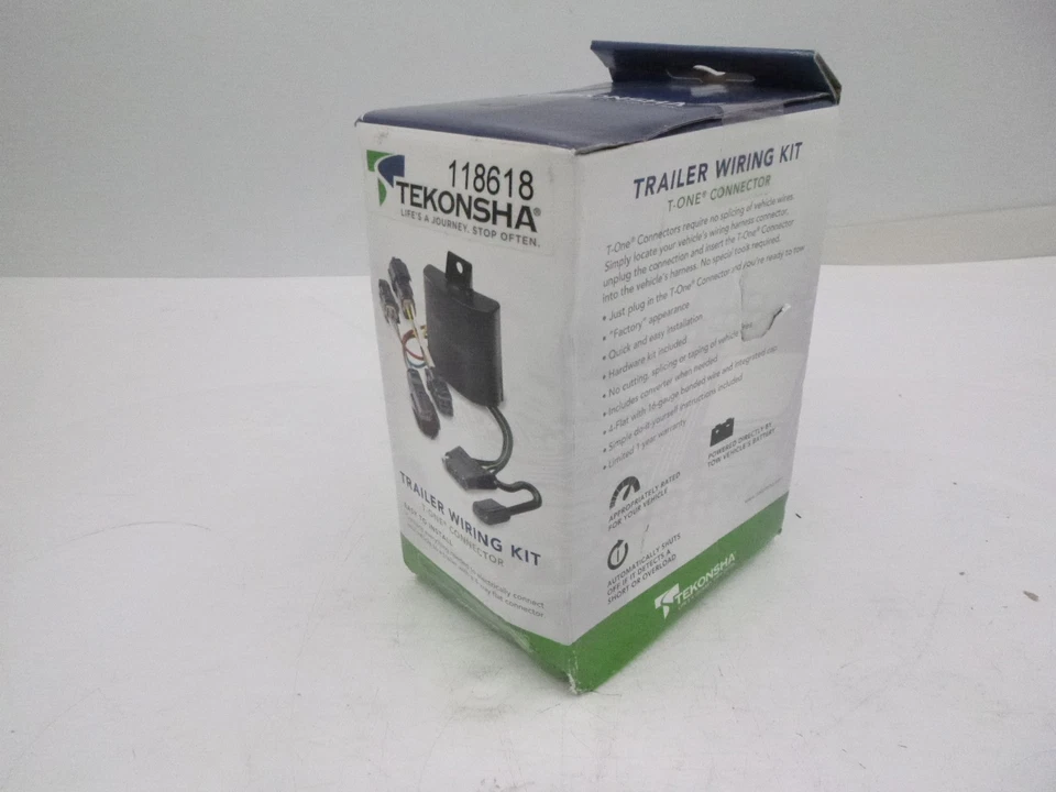 Arnés conector Tekonha T-ONE, plano de 4 vías para Ram Promaster 1500 2014-2021 Foto 1 de 2