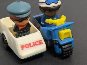 Vehículo de motocicleta de policía Tree Tots Kenner 1976 de colección - Imagen 1 de 10