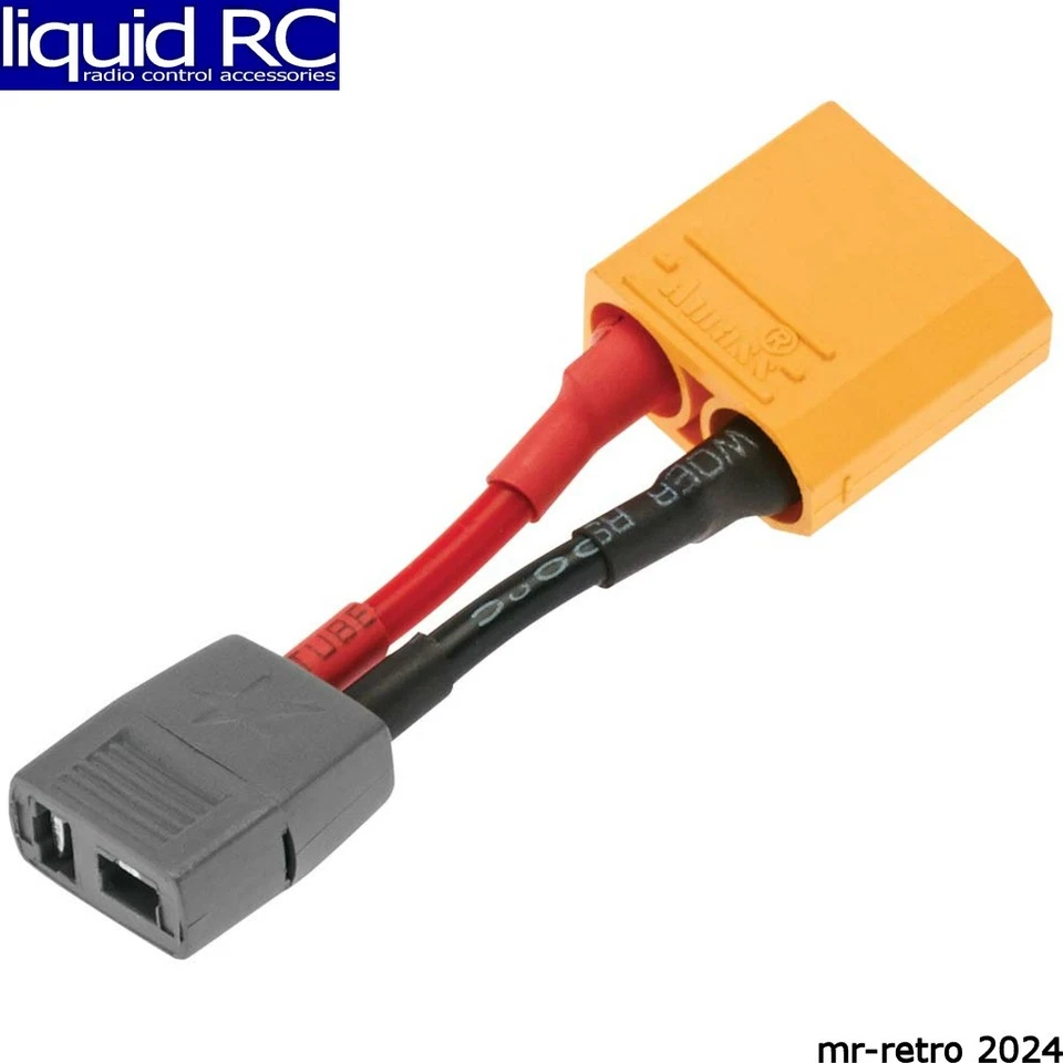 Duratrax C2214 Onyx Adapter Female Star Plug to Male Xt90 - Image 1 of 1