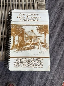 1996 Grandad's Old Fashion Cookbook Art Shealey Ninety Six South Carolina Recipe - Imagen 1 de 2