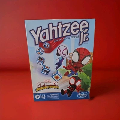 Spidey & His Amazing Friends Yahtzee Jr. Marvel Edition Board game For Kids! - Image 1 of 2