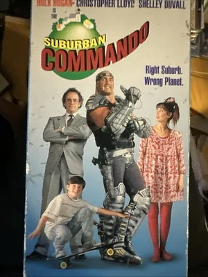 Suburban Commando (VHS, 1992) Hulk Hogan, Christopher Lloyd, Shelley Duvall - Image 1 of 3