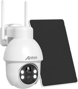 4K UHD Telecamera Wifi Esterno Senza Fili Con Pannello Solare E Batteria, 360° P - Foto 1 di 12