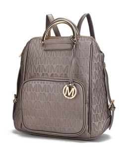 MKF Collection Signature Women Backpack Vegan Leather Travel Bag Top-Handle F... - Picture 1 of 8