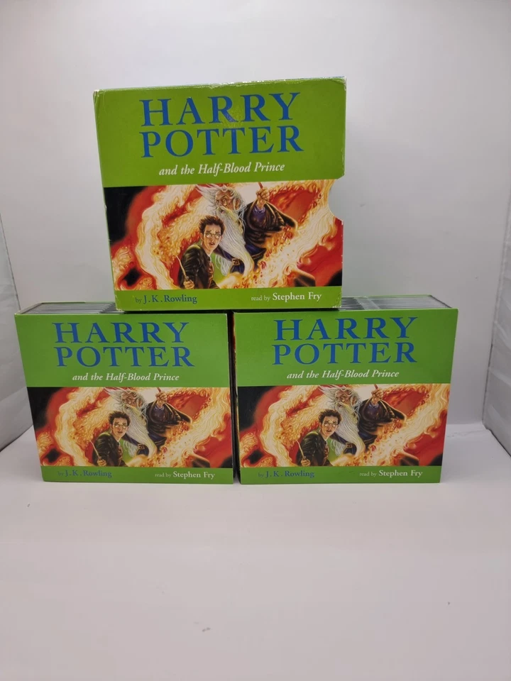 Harry Potter and the Half Blood Prince Audiobook CD Set 17 Discs by Stephen Fry - Image 1 of 4
