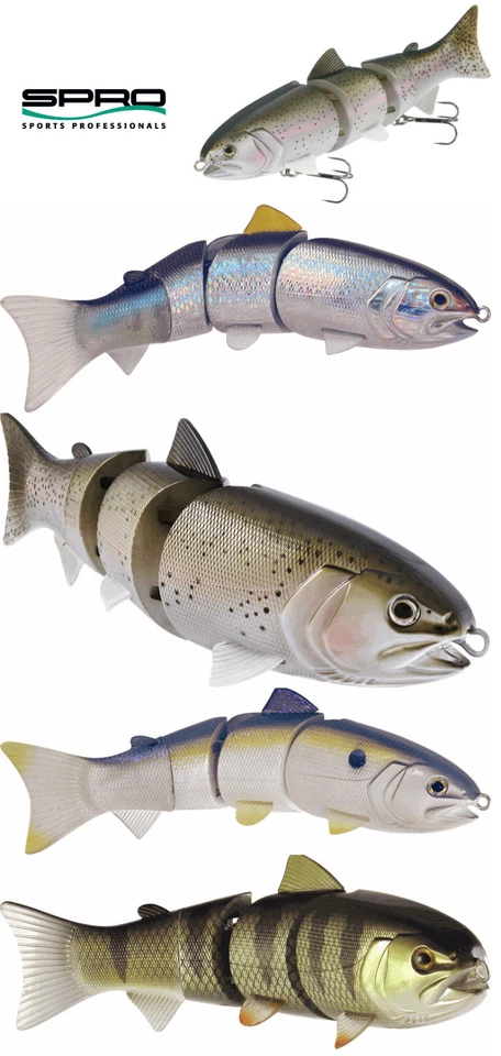 Spro Bbz-1 Jr. Swimbait Floating 6" (15 Cm) Hard Body Swimbait Bass Fishing Lure - Image 1 of 1