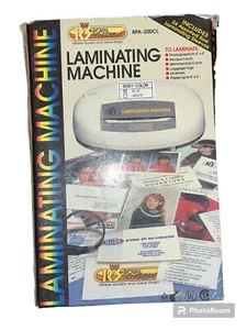 VINTAGE Royal Sovereign Laminating Machine Model No. RPA-200CL Blue - Picture 1 of 5