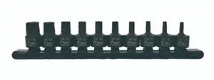 Astro Pneumatic 94410T 10pc 3/8Dr Nano Impact Torx Bit Sockets - Picture 1 of 1