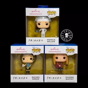 Funko Pop! Adornos para árboles de Navidad FRIENDS Set Phoebe, Monica & Rachel - Imagen 1 de 5