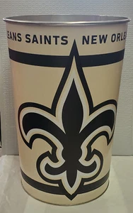 New Orleans Saints 15" Tall Wastebasket - NFL - Picture 1 of 2