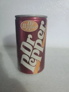 Vintage Empty Dr Pepper Can Contents Gone But Tab Intact - Picture 1 of 5
