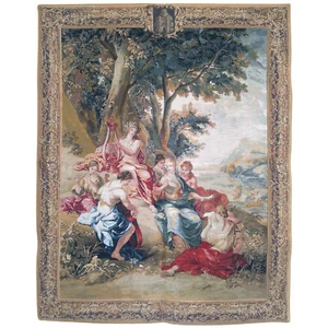 Arazzo TRIONFO DI APOLLO cm 102 x 126 di Flanders Tapestries NUOVO originale - Foto 1 di 5