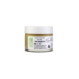 CREMA Viso Calendula Naturale Extra-IDRATANTE EMOLLIENTE VEG Pelle Delicata 50ml - Imagen 1 de 1