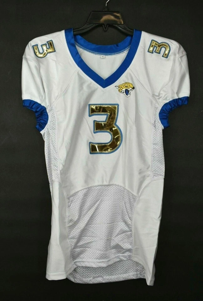 Jersey Jacksonville Jaguars Juvenil Cuello en V Abullonada Manga Corta Ropa Activa Jersey XL Foto 1 de 4