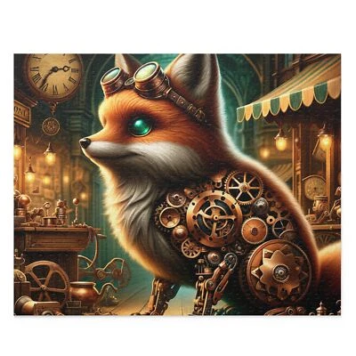 Puzzle 500 Piezas Zorro Steampunk Arte Mecánico Estilo Vintage Foto 1 de 4