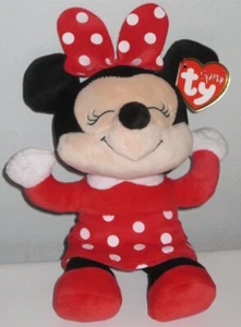 Ty Beanie Babies Disney MINNIE MOUSE Sparkle Soft Plush 2023 8" - Picture 1 of 2