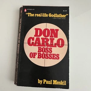 DON CARLO BOSS OF BOSSES by Paul Meslik 1973 Vintage Book ObjectsYouLove - Picture 1 of 8