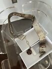 VERSACE METAL SEQUENCE WOMEN BELT MADE IN ITALY SIZE 36 90 CHAIN NWT & BOX