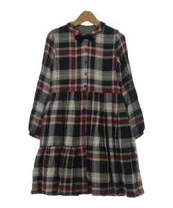 il gufo Dresses (Other) NavyxRed(Check Pattern) 130(9T10T) 2200520390249 - Picture 1 of 6
