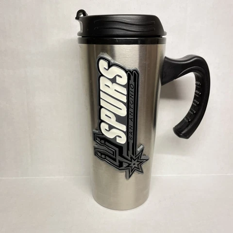 San Antonio Spurs Coffee Travel Mug Tumbler Cover