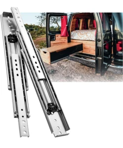 SHUHANG 1 Pair 150 lb Load Capacity Heavy Duty Drawer Slides 22 inch - Picture 1 of 8