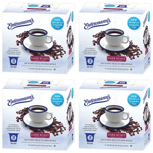 Entenmann's Single Serve Coffee, Dark Roast, 4/18 count boxes - 72 total - Picture 1 of 2