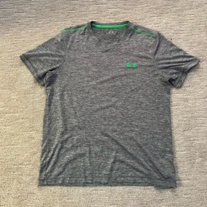 UNDER ARMOUR graues Kurzarmshirt sportlich Medium - Bild 1 von 4
