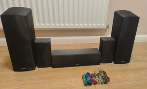 Onkyo HTP-588 - Dolby ATMOS centre and surround cinema speakers set - Picture 1 of 7