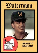 1988 Pucko Watertown Pirates Ernesto Santana Watertown Pirates #10