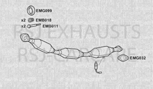 Convertisseur Catalytique ECDN1049TA (R103) CATALYSEUR - Bild 1 von 1