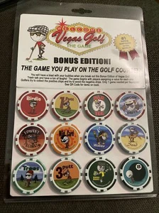 Authentic Vegas Golf 12 Poker Chips On the Course Golf Gambling Game - Sealed - Picture 1 of 7
