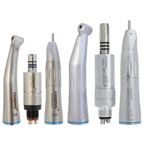 COXO Dental Mini Slow Speed Handpiece Contra Angle Straight Air Motor 4Holes NSK - Bild 1 von 117