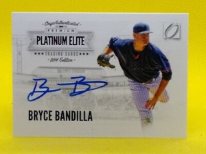 Bryce Bandilla 2014 Onyx Authenticated Platinum Elite AUTOGRAPH #PE-BB *78/200*