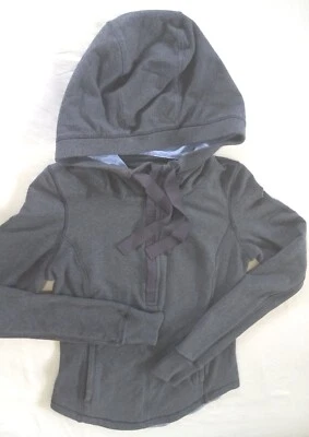 Lululemon Womens Jacket Full Over  Scuba Style Size Small Gray - Imagem 1 de 4