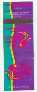 FUNDA MATCHBOOK - ISLA DE CAPRI CASINO - LORO - Imagen 1 de 3