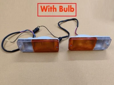 Suzuki SJ413 SJ410 Jimny Samurai Sierra Drover, Juego de luces indicadoras de parachoques delantero Foto 1 de 4