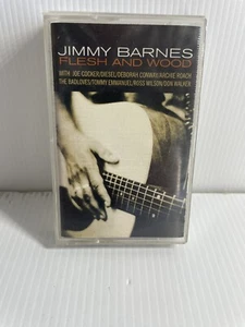 Jimmy Barnes Flesh And Wood Cassette Tape Album 1993 Mushroom Records VGC. - Picture 1 of 5