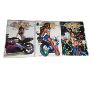 Angel Fire 1 She's no Angel x 3 Variants 1997 Crusade Comics - Picture 1 of 9